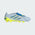 adidas Predator League Fold-Over Tongue FG Firm Ground Men's Soccer Cleats - Sky/Blue/Yellow