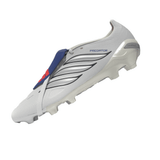 adidas Predator League Fold-Over Tongue FG Firm Ground Men's Soccer Cleats - White/Zero Metallic/Blue - Best Buy Soccer