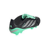 adidas Predator League Fold-Over Tongue FG Firm Ground Youth Soccer Cleats - Black/Silver - Best Buy Soccer