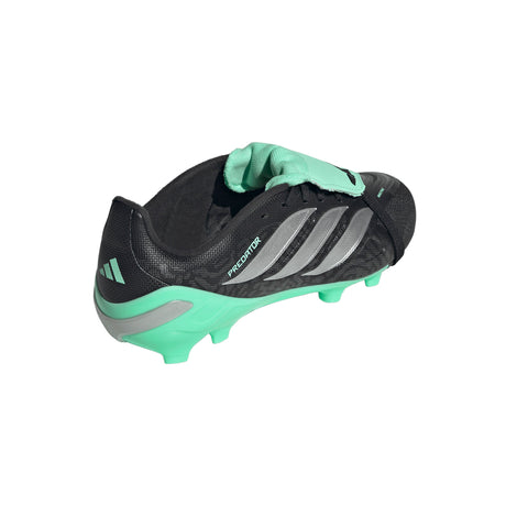 adidas Predator League Fold-Over Tongue FG Firm Ground Youth Soccer Cleats - Black/Silver - Best Buy Soccer