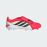 adidas Predator League Fold-Over Tongue FG Firm Ground Youth Soccer Cleats - Lucid Red/Black - Best Buy Soccer
