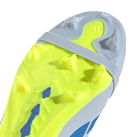 adidas Predator League Fold-Over Tongue FG Firm Ground Youth Soccer Cleats - Sky/Blue/Yellow - Best Buy Soccer