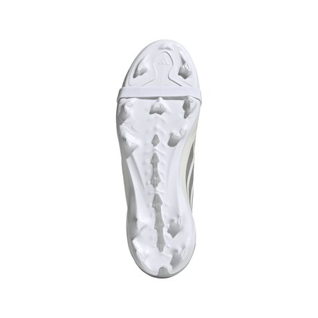 adidas Predator League Fold-Over Tongue FG Firm Ground Youth Soccer Cleats - White/Zero Metallic/Blue - Best Buy Soccer
