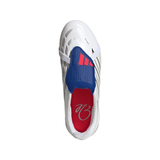 adidas Predator League Fold-Over Tongue FG Firm Ground Youth Soccer Cleats - White/Zero Metallic/Blue - Best Buy Soccer