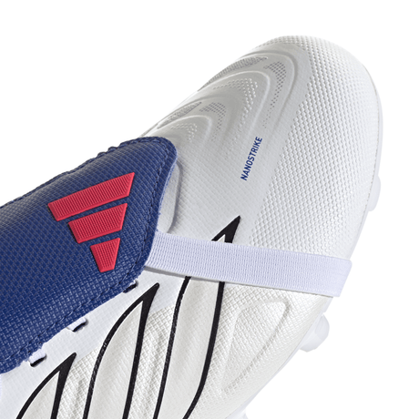 adidas Predator League Fold-Over Tongue FG Firm Ground Youth Soccer Cleats - White/Zero Metallic/Blue - Best Buy Soccer