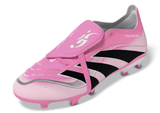 adidas Predator League Fold - Over Tongue FG/MG Men's Soccer Cleats - Pink/Black/White - Best Buy Soccer