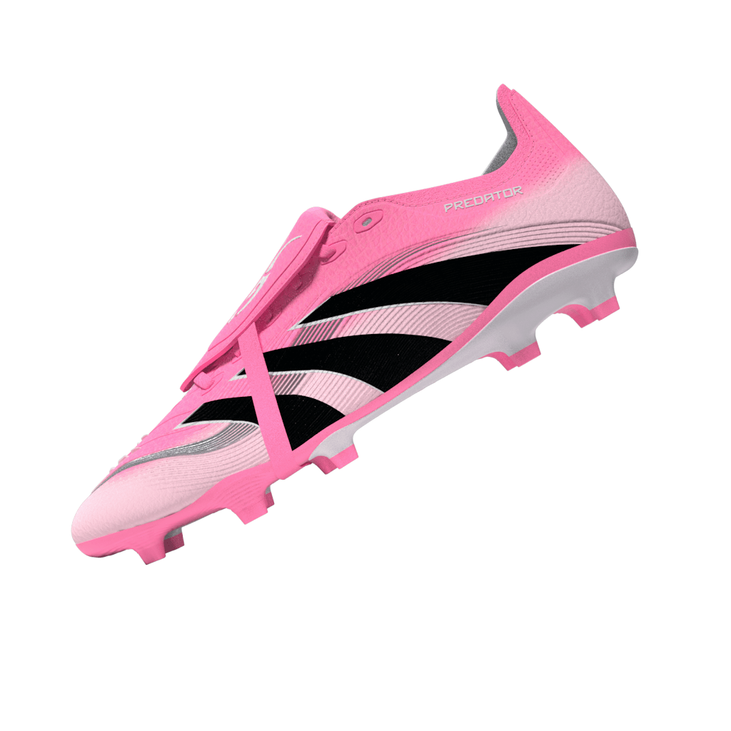 adidas Predator League Fold - Over Tongue FG/MG Men's Soccer Cleats - Pink/Black/White - Best Buy Soccer