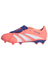 adidas Predator League Fold-Over Tongue FG/MG Youth Soccer Cleats - Orange/White - Best Buy Soccer