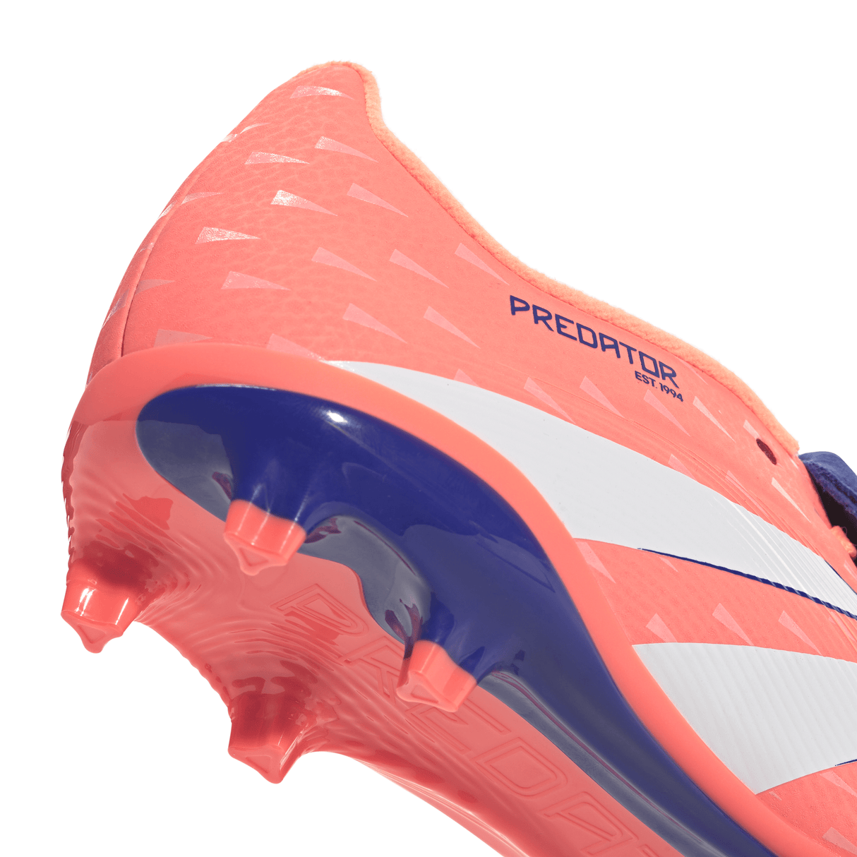 adidas Predator League Fold-Over Tongue FG/MG Youth Soccer Cleats - Orange/White - Best Buy Soccer