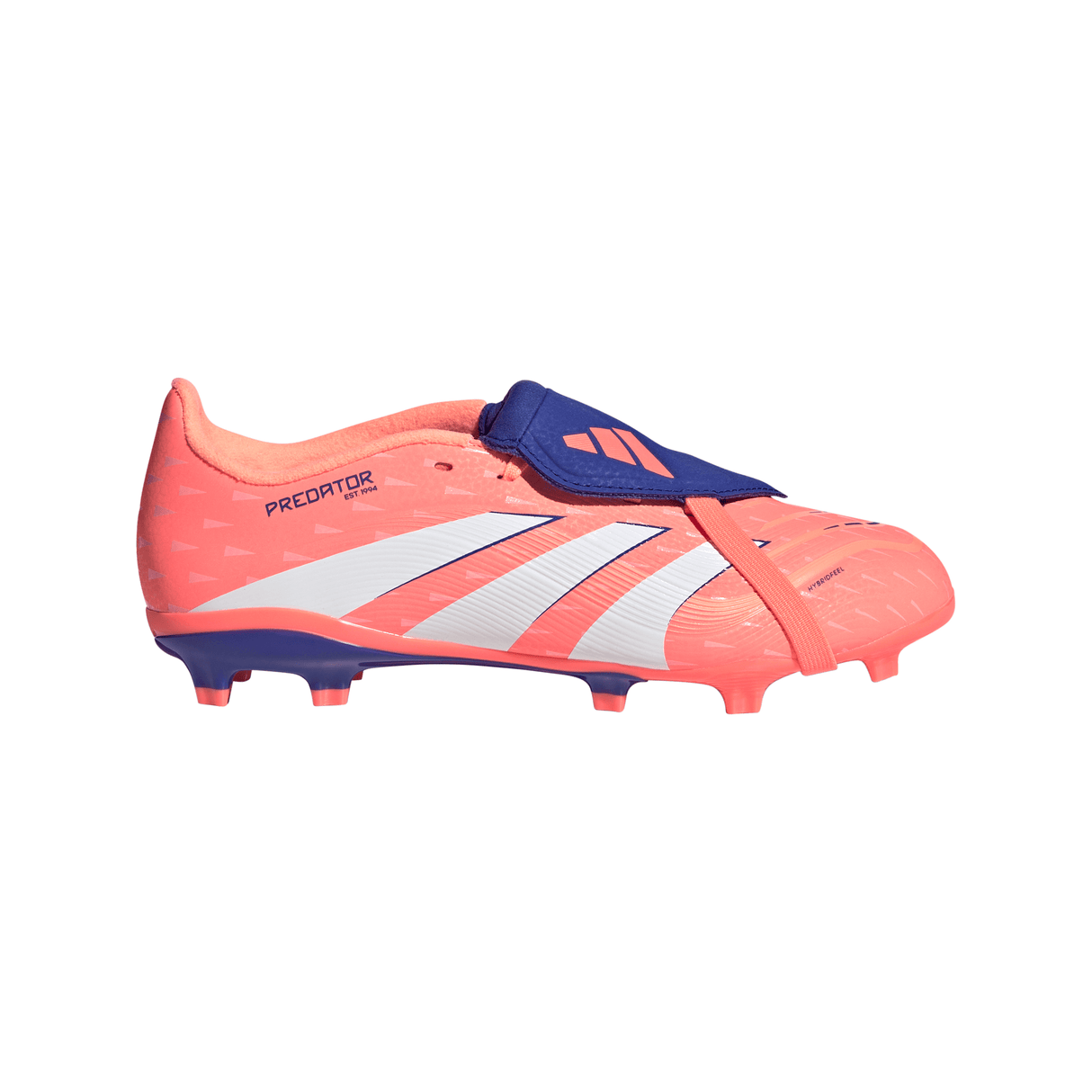adidas Predator League Fold-Over Tongue FG/MG Youth Soccer Cleats - Orange/White - Best Buy Soccer