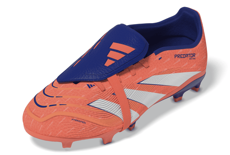 adidas Predator League Fold-Over Tongue FG/MG Youth Soccer Cleats - Orange/White - Best Buy Soccer