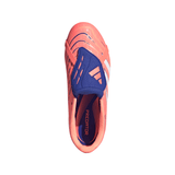 adidas Predator League Fold-Over Tongue FG/MG Youth Soccer Cleats - Orange/White - Best Buy Soccer