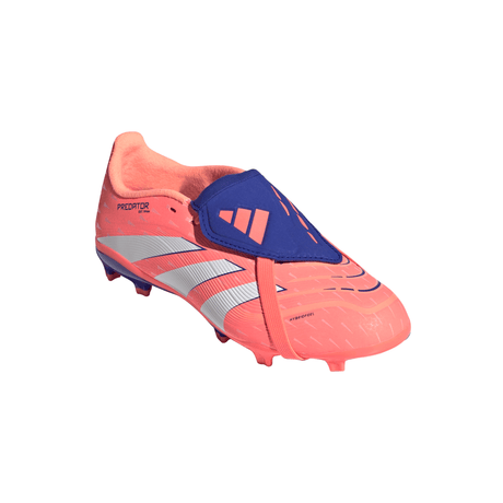 adidas Predator League Fold-Over Tongue FG/MG Youth Soccer Cleats - Orange/White - Best Buy Soccer