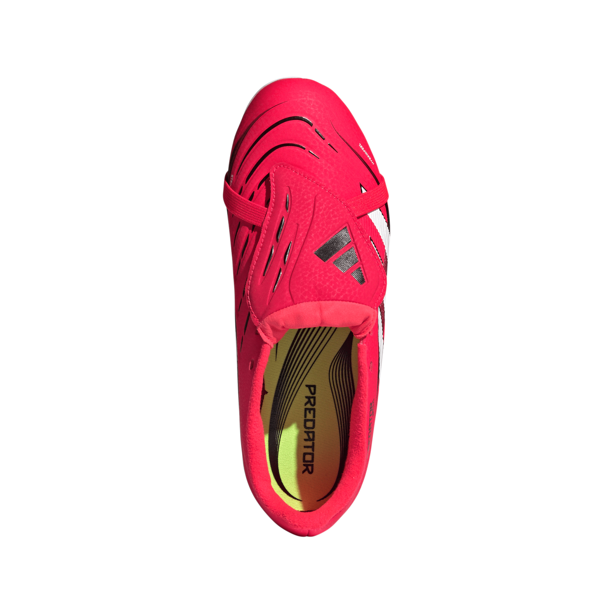 adidas Predator League Fold - Over Tongue Firm Ground Boots Junior Red/White - Best Buy Soccer