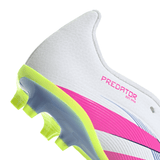 adidas Predator League Fold - Over Tongue Firm Ground Boots Junior White - Best Buy Soccer