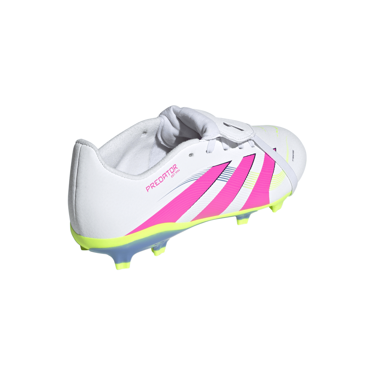 adidas Predator League Fold - Over Tongue Firm Ground Boots Junior White - Best Buy Soccer