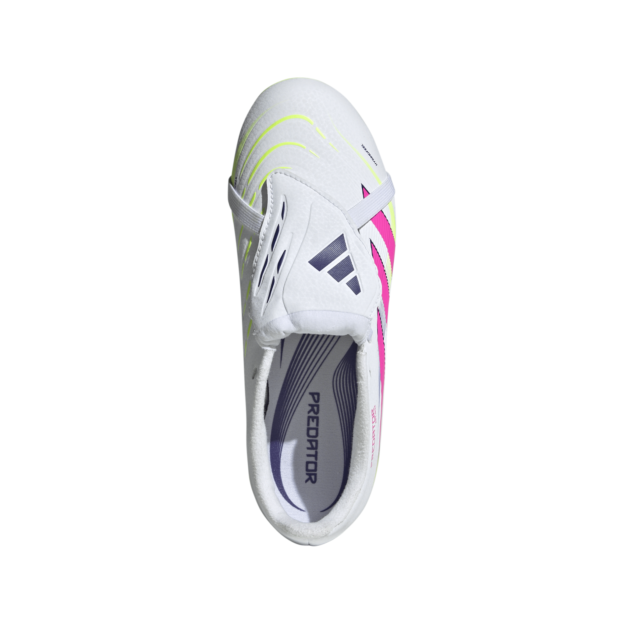 adidas Predator League Fold - Over Tongue Firm Ground Boots Junior White - Best Buy Soccer