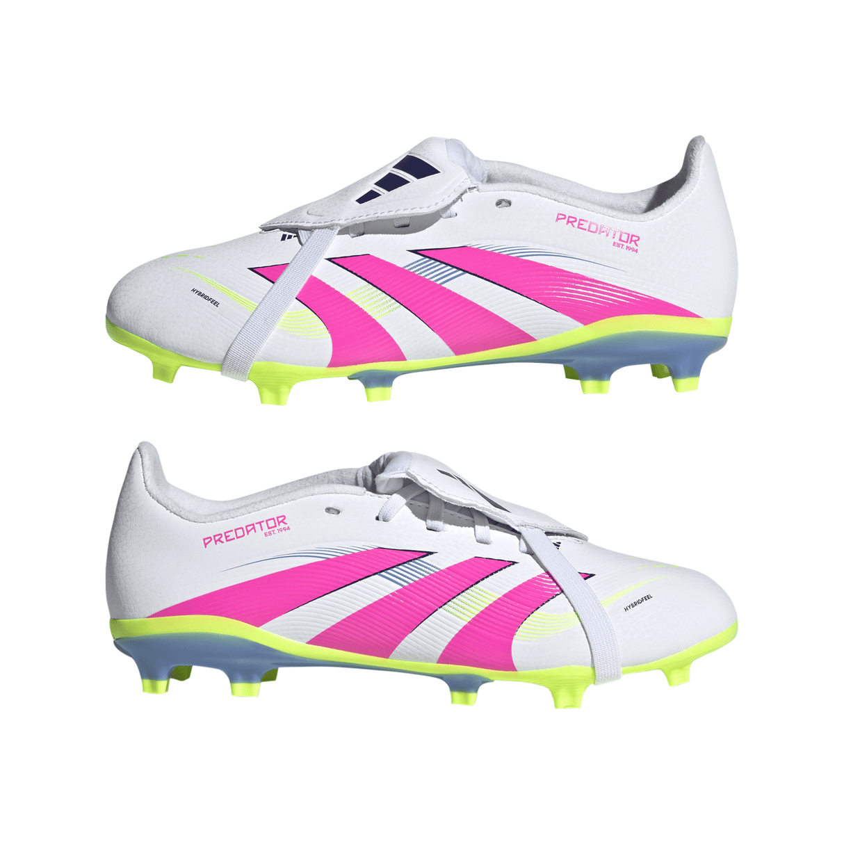 adidas Predator League Fold - Over Tongue Firm Ground Boots Junior White - Best Buy Soccer