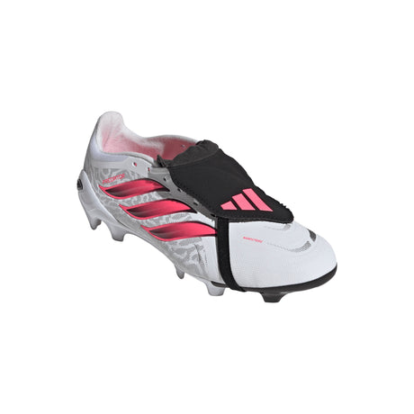 adidas Predator League Fold-Over Tongue Firm Ground Men's Soccer Cleats - White/Black - Best Buy Soccer