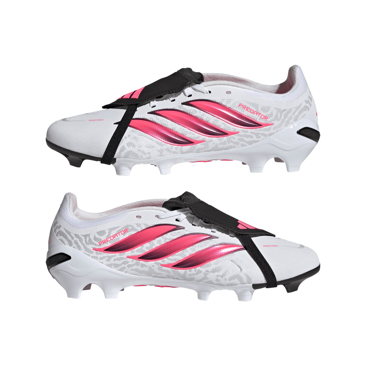 adidas Predator League Fold-Over Tongue Firm Ground Men's Soccer Cleats - White/Black - Best Buy Soccer
