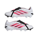 adidas Predator League Fold-Over Tongue Firm Ground Men's Soccer Cleats - White/Black - Best Buy Soccer