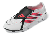adidas Predator League Fold-Over Tongue Firm Ground Men's Soccer Cleats - White/Black - Best Buy Soccer