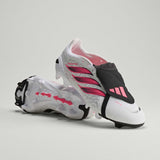 adidas Predator League Fold-Over Tongue Firm Ground Men's Soccer Cleats - White/Black - Best Buy Soccer