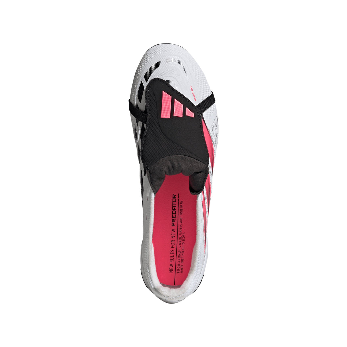 adidas Predator League Fold-Over Tongue Firm Ground Men's Soccer Cleats - White/Black - Best Buy Soccer