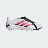 adidas Predator League Fold-Over Tongue Firm Ground Youth Soccer Cleats - White/Black - Best Buy Soccer