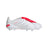 adidas Predator League Fold-Over Tongue Firm Ground Youth Soccer Cleats - White/Silver/Red - Best Buy Soccer