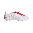adidas Predator League Fold-Over Tongue Firm Ground Youth Soccer Cleats - White/Silver/Red - Best Buy Soccer