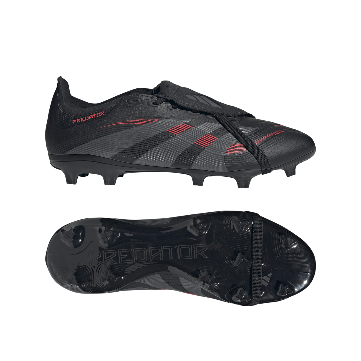 adidas Predator League Fold - Over Tongue Firm/Multi - Ground Boots Black/Red - Best Buy Soccer