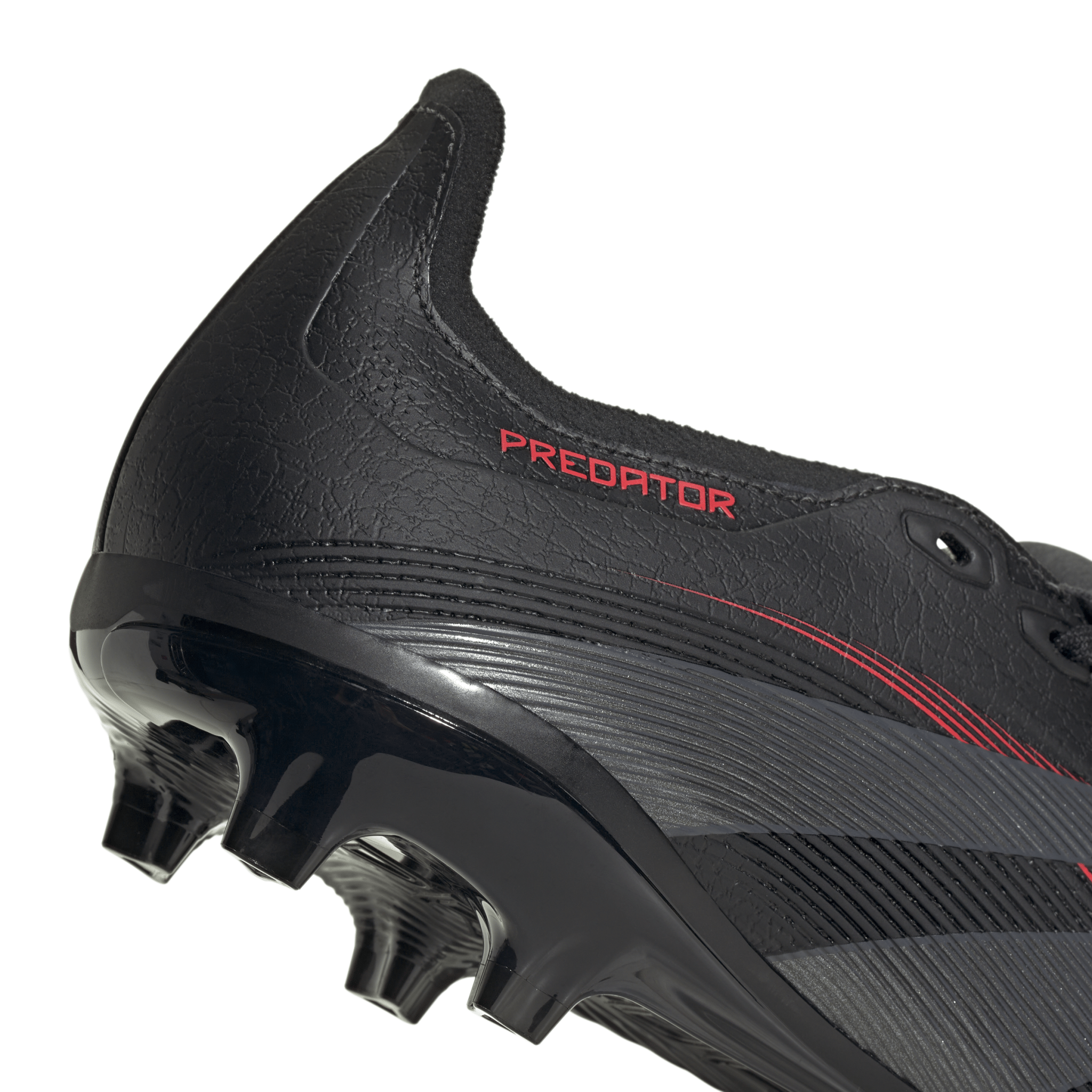 adidas Predator League Fold - Over Tongue Firm/Multi - Ground Boots Black/Red - Best Buy Soccer