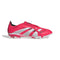 Botas adidas Predator League Fold-Over Tongue para terreno firme y múltiple, color rojo y blanco