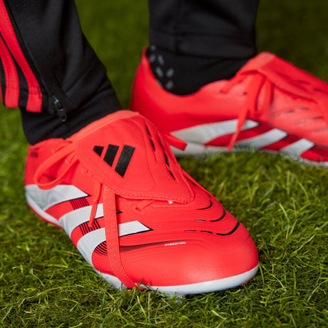 adidas Predator League Fold - Over Tongue Firm/Multi - Ground Boots Red/White - Best Buy Soccer