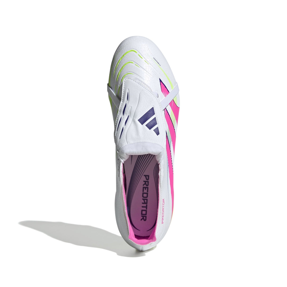 adidas Predator League Fold - Over Tongue Firm/Multi - Ground Boots White/Pink - Best Buy Soccer