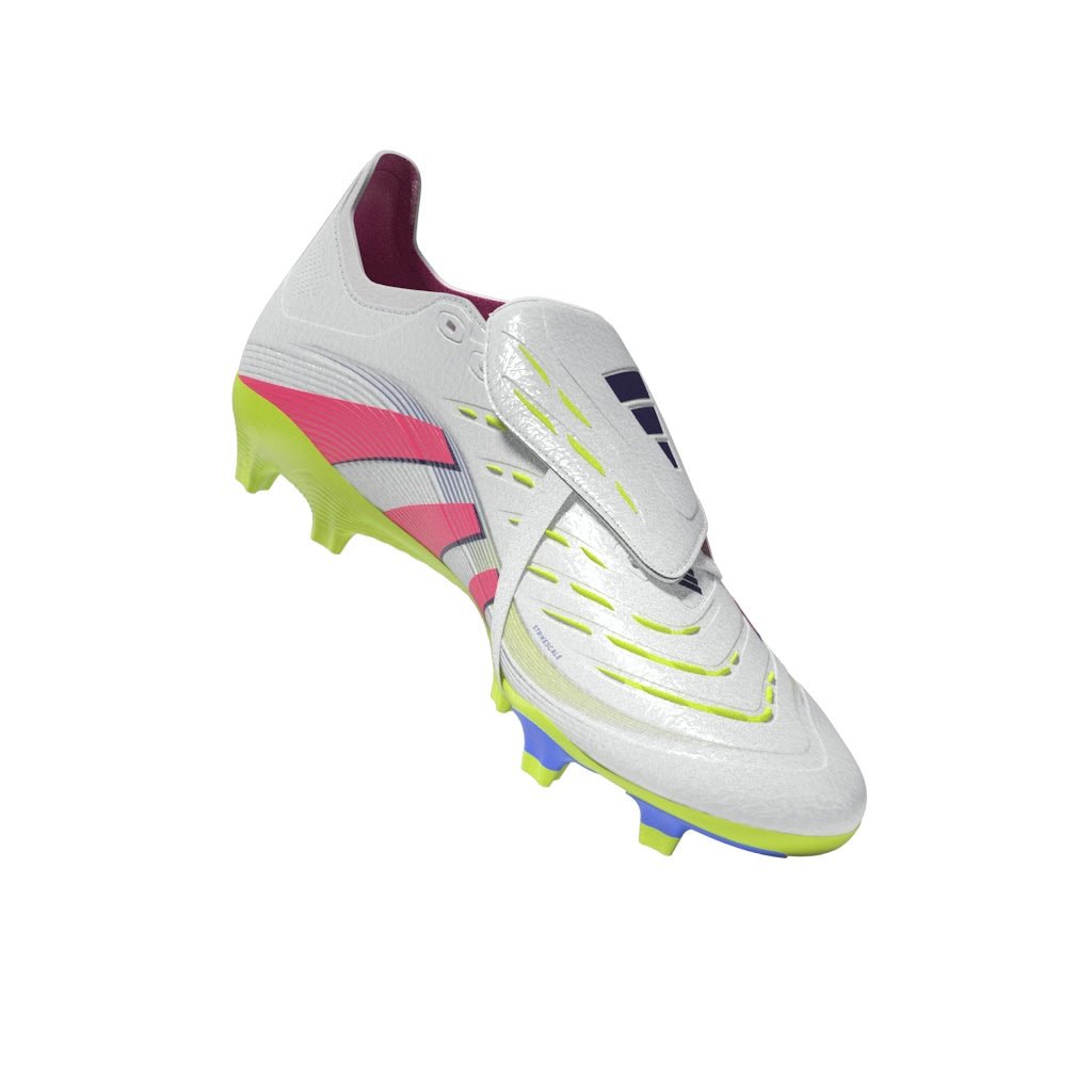 adidas Predator League Fold - Over Tongue Firm/Multi - Ground Boots White/Pink - Best Buy Soccer
