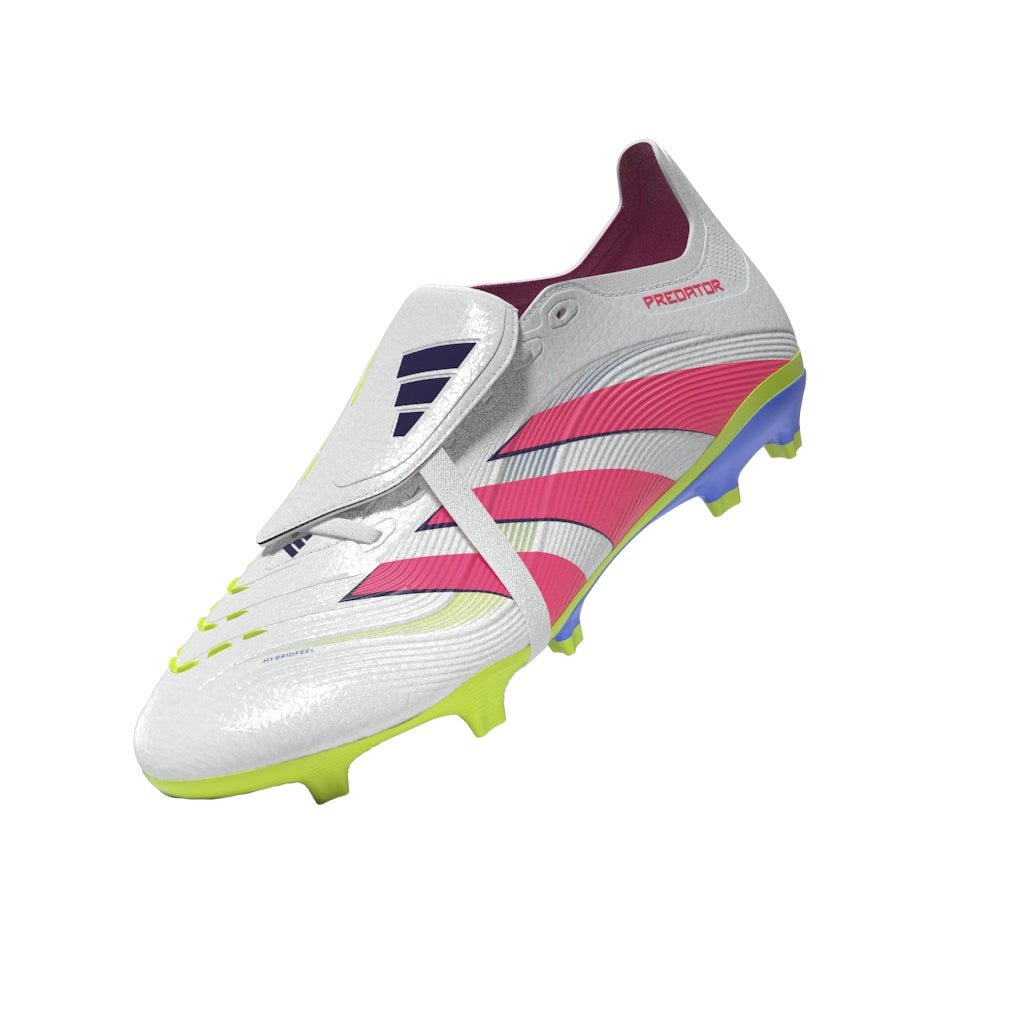adidas Predator League Fold - Over Tongue Firm/Multi - Ground Boots White/Pink - Best Buy Soccer