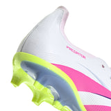 adidas Predator League Fold - Over Tongue Firm/Multi - Ground Boots White/Pink - Best Buy Soccer