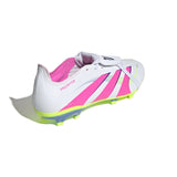 adidas Predator League Fold - Over Tongue Firm/Multi - Ground Boots White/Pink - Best Buy Soccer