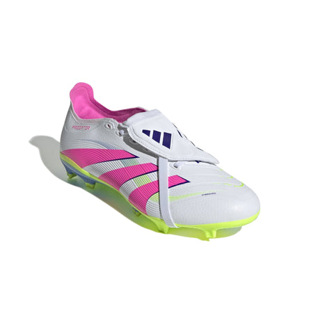 adidas Predator League Fold - Over Tongue Firm/Multi - Ground Boots White/Pink - Best Buy Soccer