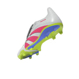 adidas Predator League Fold - Over Tongue Firm/Multi - Ground Boots White/Pink - Best Buy Soccer