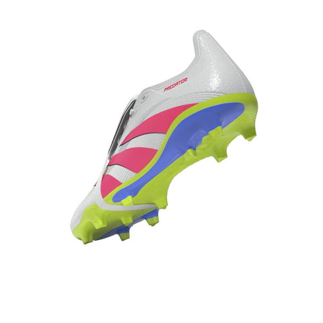 adidas Predator League Fold - Over Tongue Firm/Multi - Ground Boots White/Pink - Best Buy Soccer