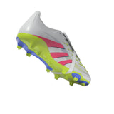 adidas Predator League Fold - Over Tongue Firm/Multi - Ground Boots White/Pink - Best Buy Soccer