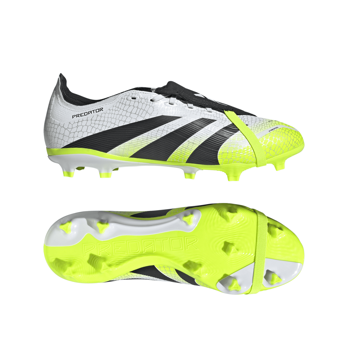 adidas Predator League Fold - Over Tongue Firm/Multi - Ground Soccer Cleats - White/Black - Best Buy Soccer