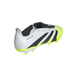 adidas Predator League Fold - Over Tongue Firm/Multi - Ground Soccer Cleats - White/Black - Best Buy Soccer