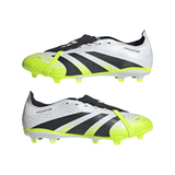 adidas Predator League Fold - Over Tongue Firm/Multi - Ground Soccer Cleats - White/Black - Best Buy Soccer
