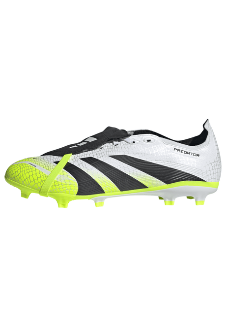 adidas Predator League Fold - Over Tongue Firm/Multi - Ground Soccer Cleats - White/Black - Best Buy Soccer