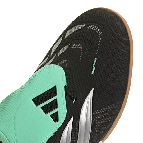 adidas Predator League Fold-Over Tongue IN Indoor Men's Soccer Shoes - Black/Silver/Mint - Best Buy Soccer