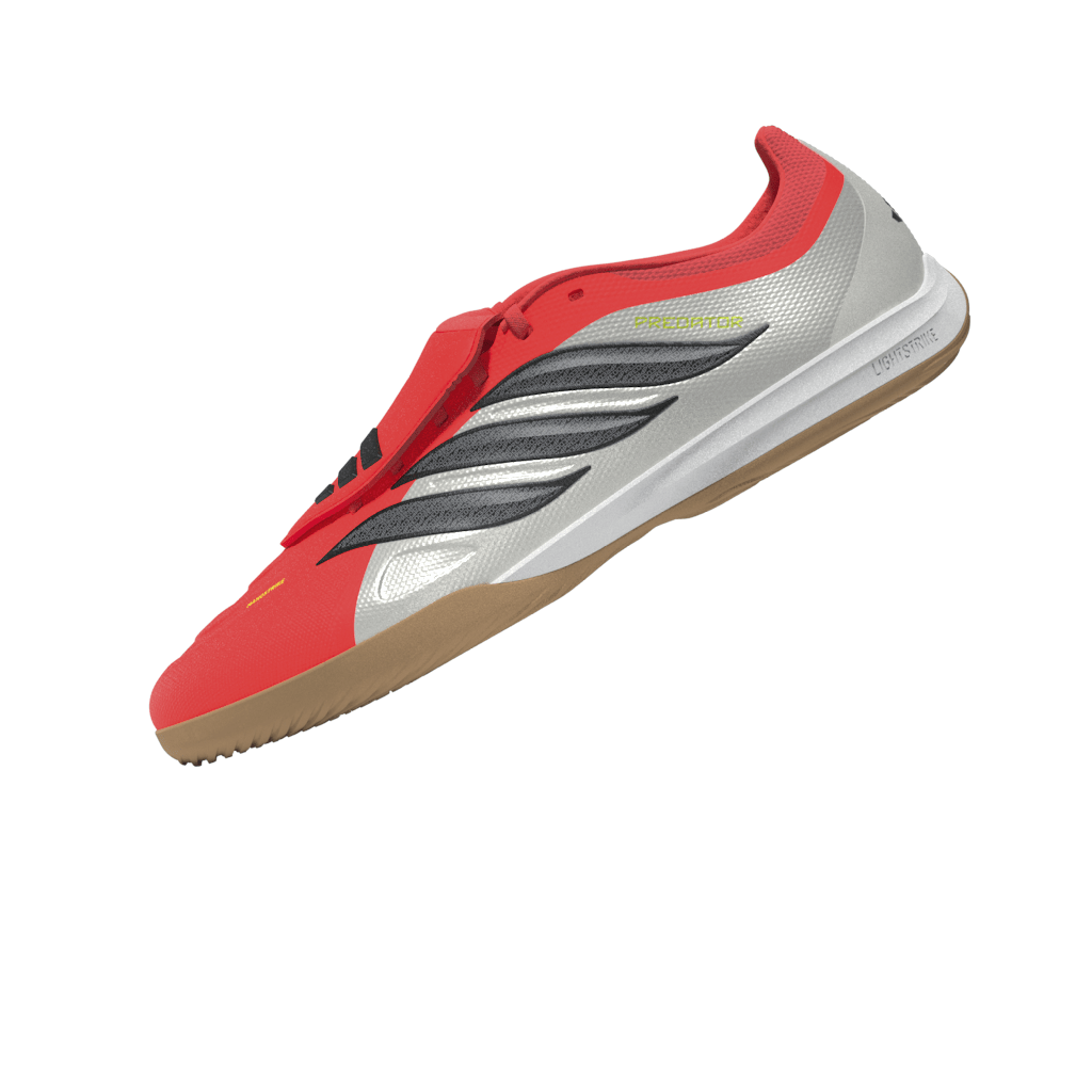 adidas Predator League Fold-Over Tongue IN Indoor Men's Soccer Shoes - Red/Black/White - Best Buy Soccer